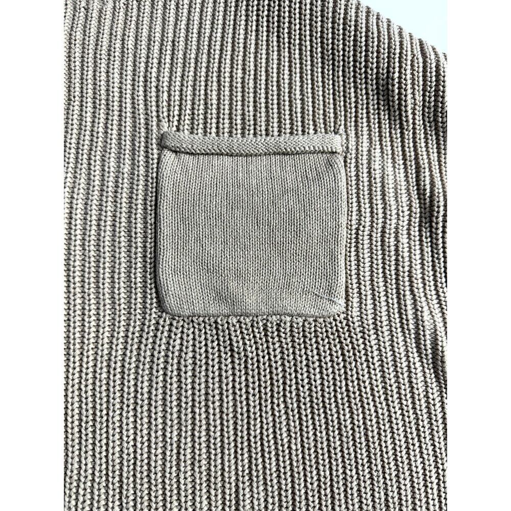 Lillusory women Tan Knit 100% cotton Sleeveless Sweater Size Medium - Picture 4 of 6